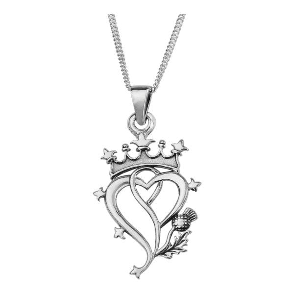 Luckenbooth Heart Pendant