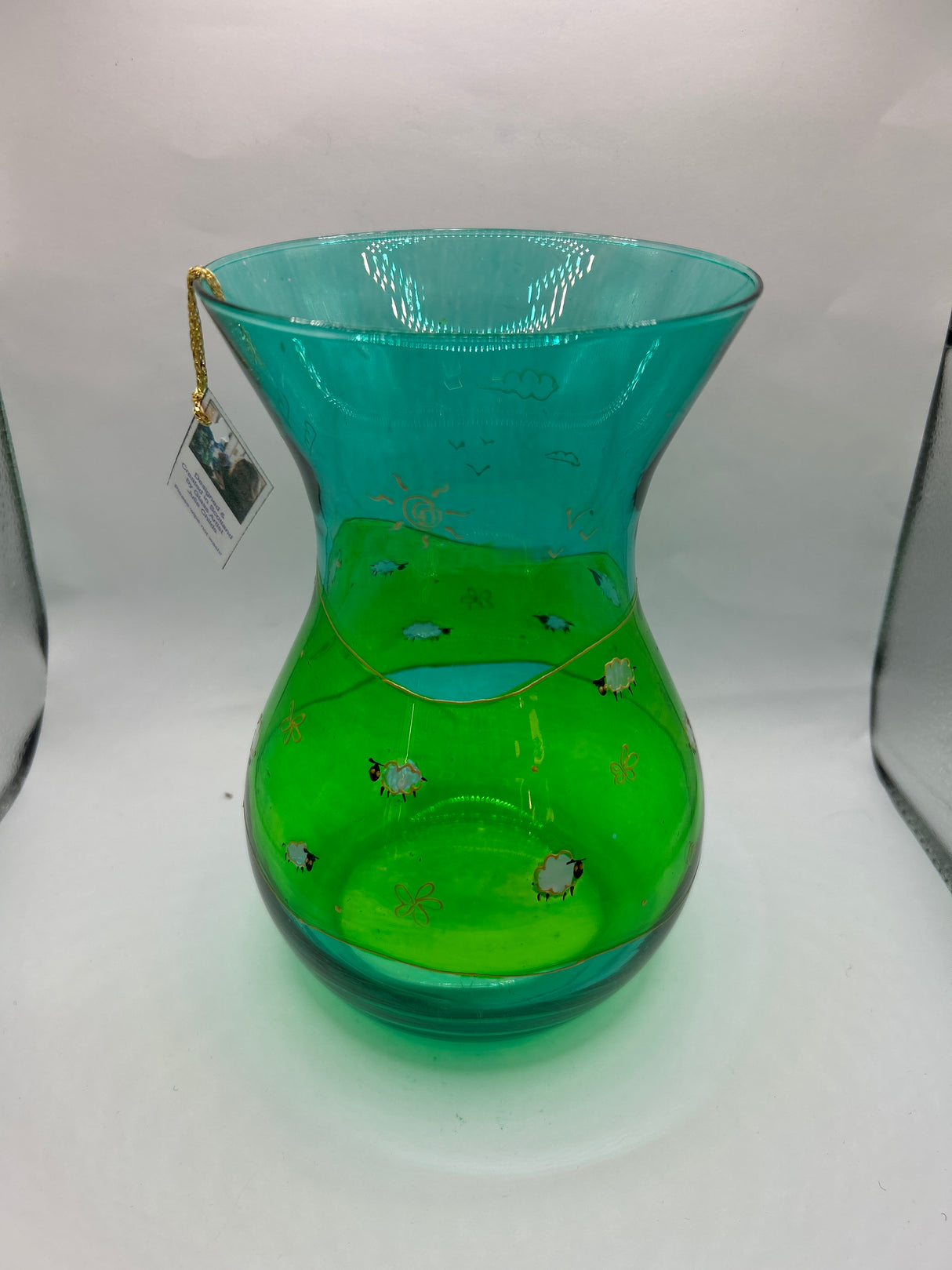 Fields of Sheep Curvy Bouquet Vase