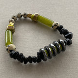 Green Tube Bracelet