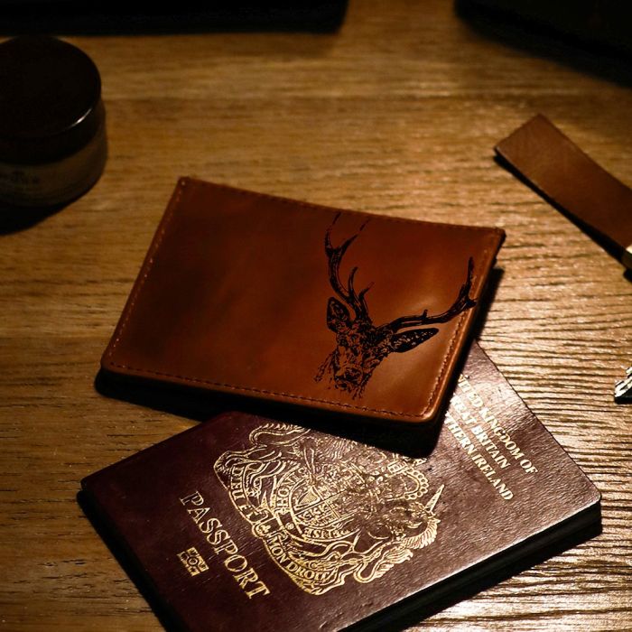 Stag Leather Card Wallet