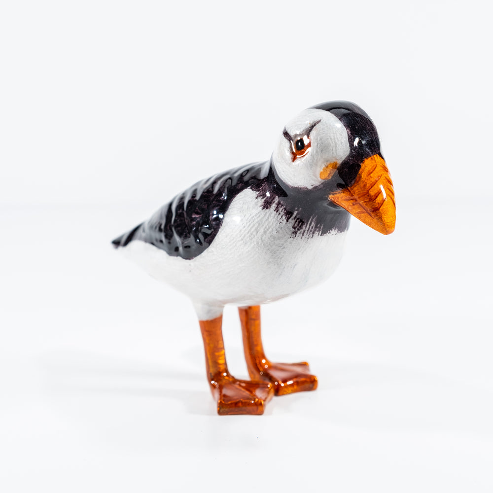 Medium Puffin (Aluminium - 13cm)
