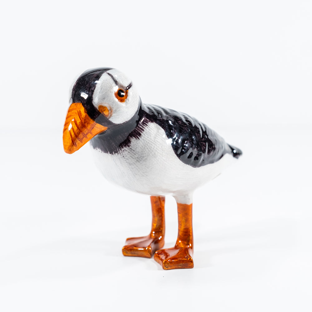 Medium Puffin (Aluminium - 13cm)