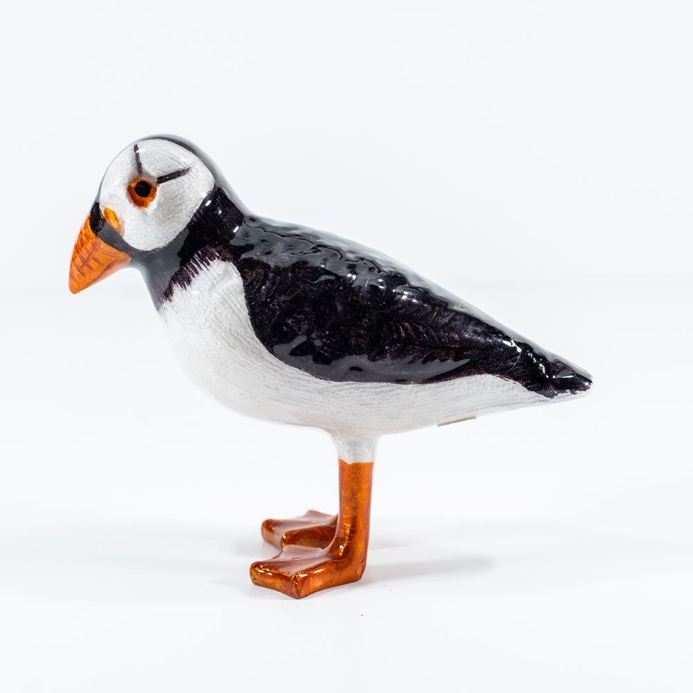 Medium Puffin (Aluminium - 13cm)