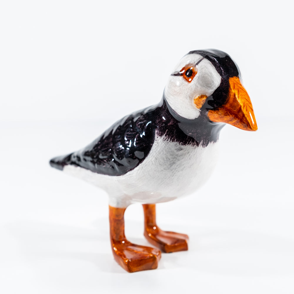 Large Puffin (Aluminium - 15cm)