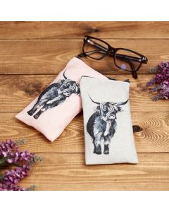 Highland Cow Glasses Case (2 Designs)