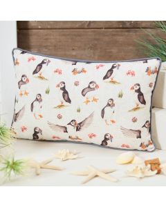 Puffin Repeat Cushion (polyester)