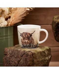 Dougal Highland Cow Stoneware Mug