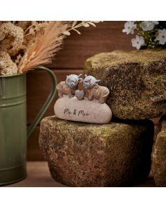 Dougal Highland Cow Cow Couple Ornament