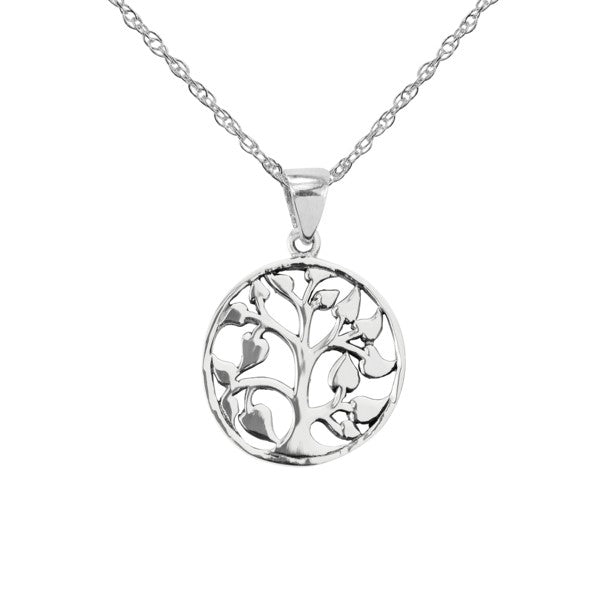 Circle Tree of Life Pendant