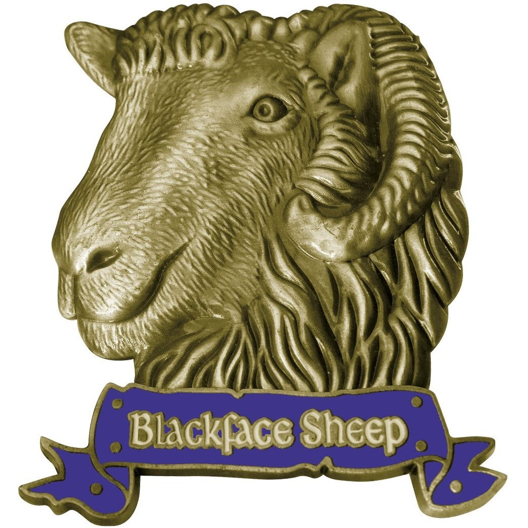 Black Faced Ram Antique Magnet
