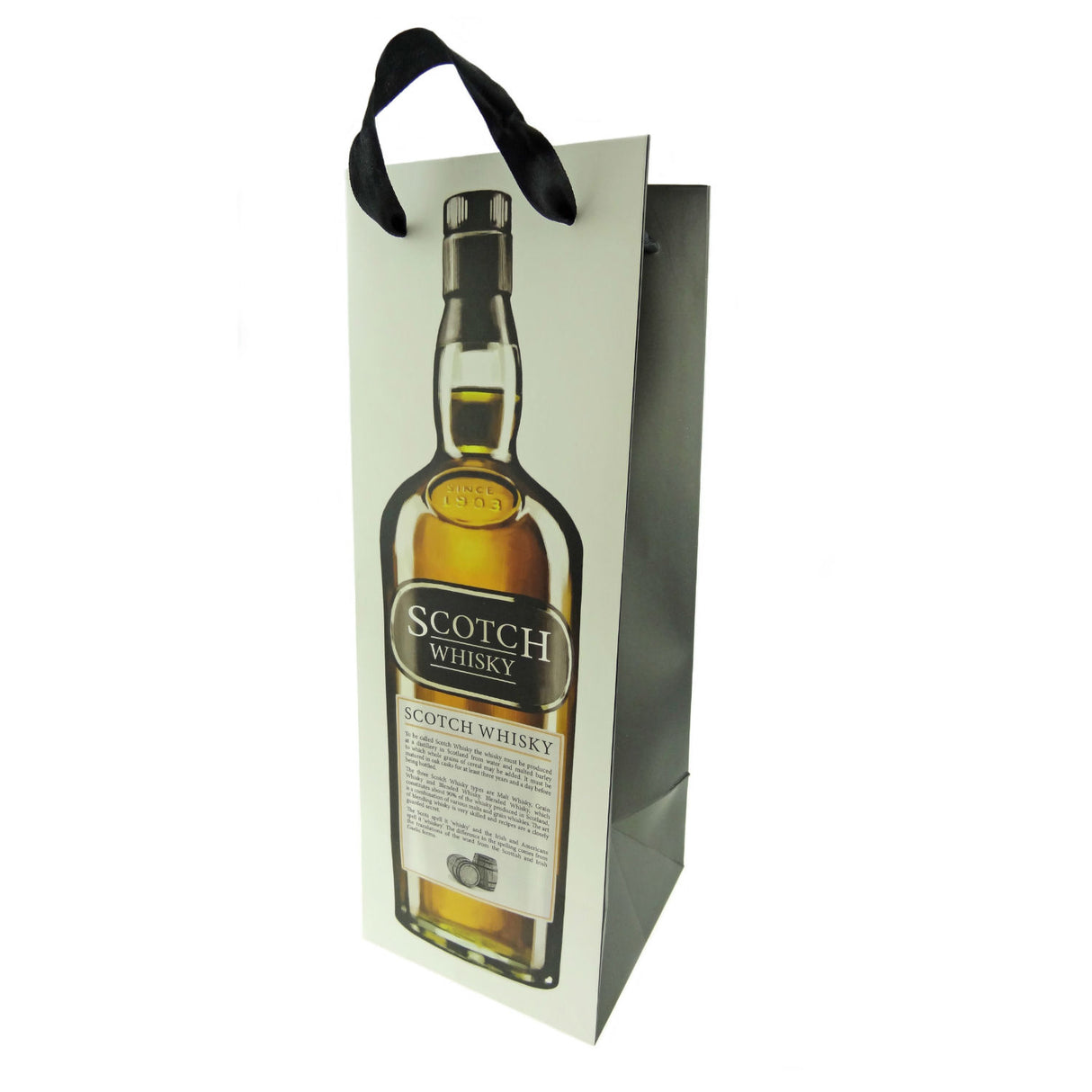 Whisky Image Bottle Bag