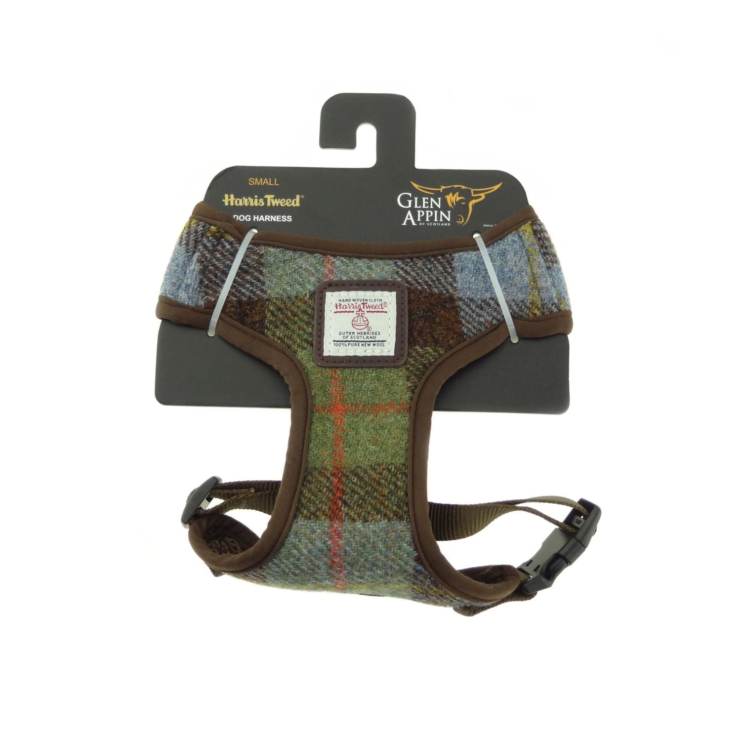 Macleod Tartan Harris Tweed Harness - medium