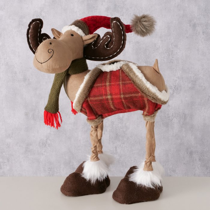 “Gerdy” Large Standing fabric Stag (45cm)