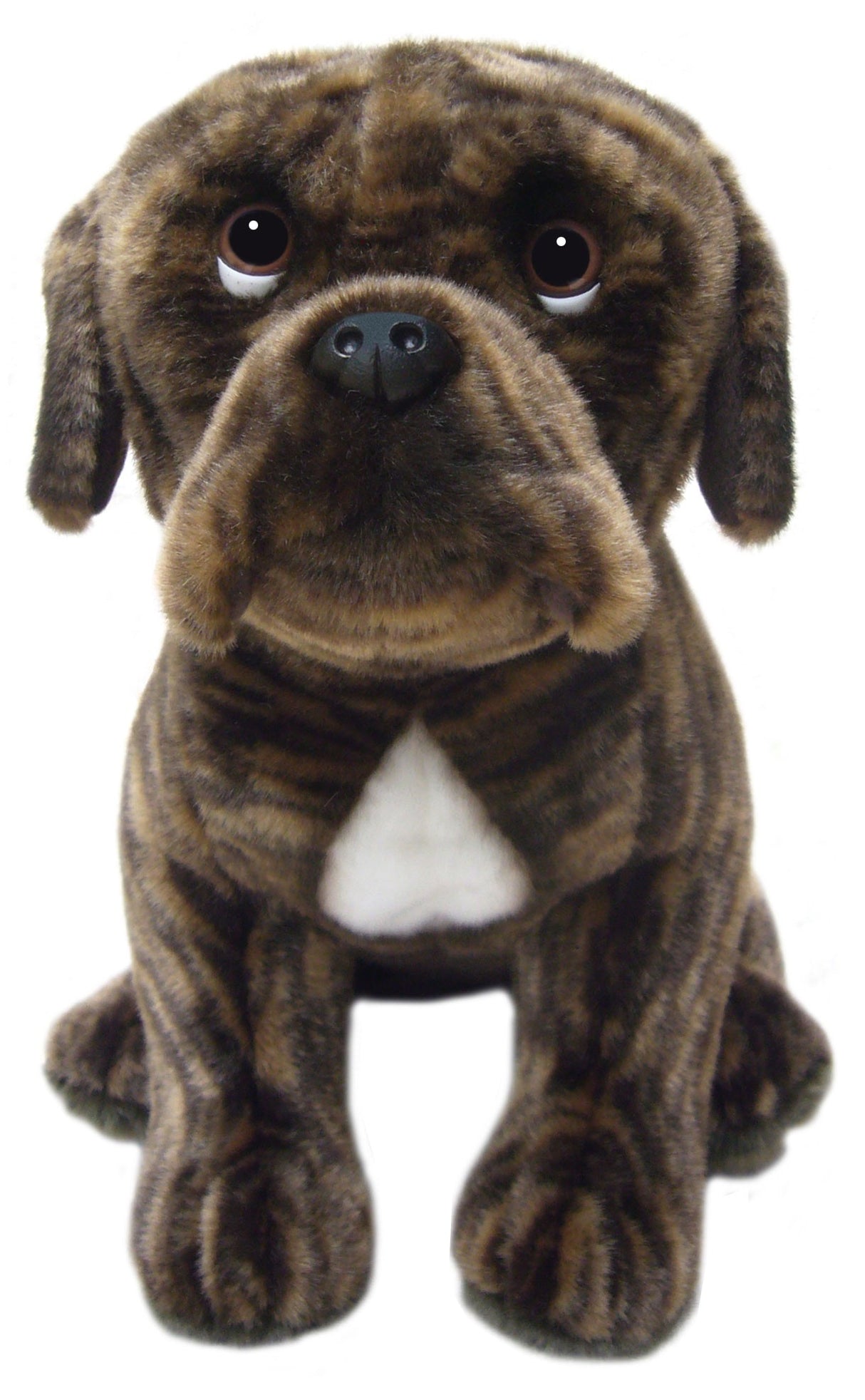 12 inch Brindle Boxer Soft Toy