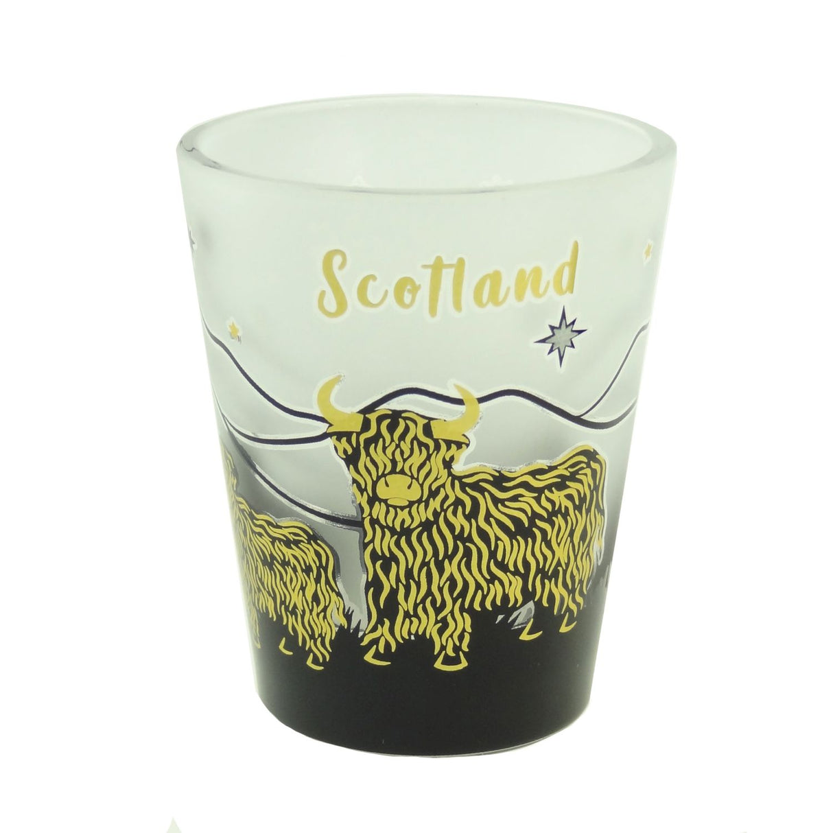 Highland Cow Shot Glass Boxed