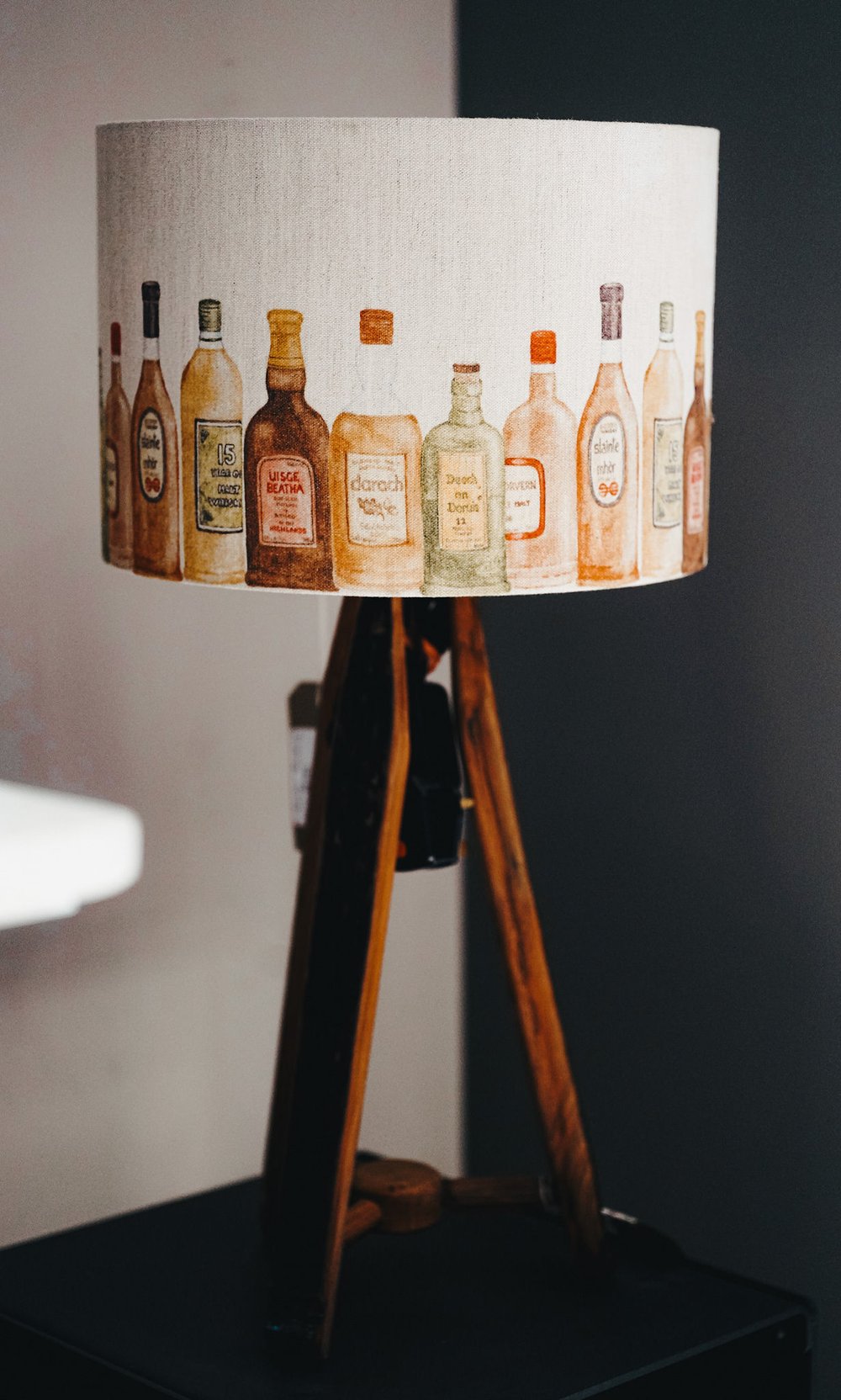 Lampshade 50cm Whisky Bottles