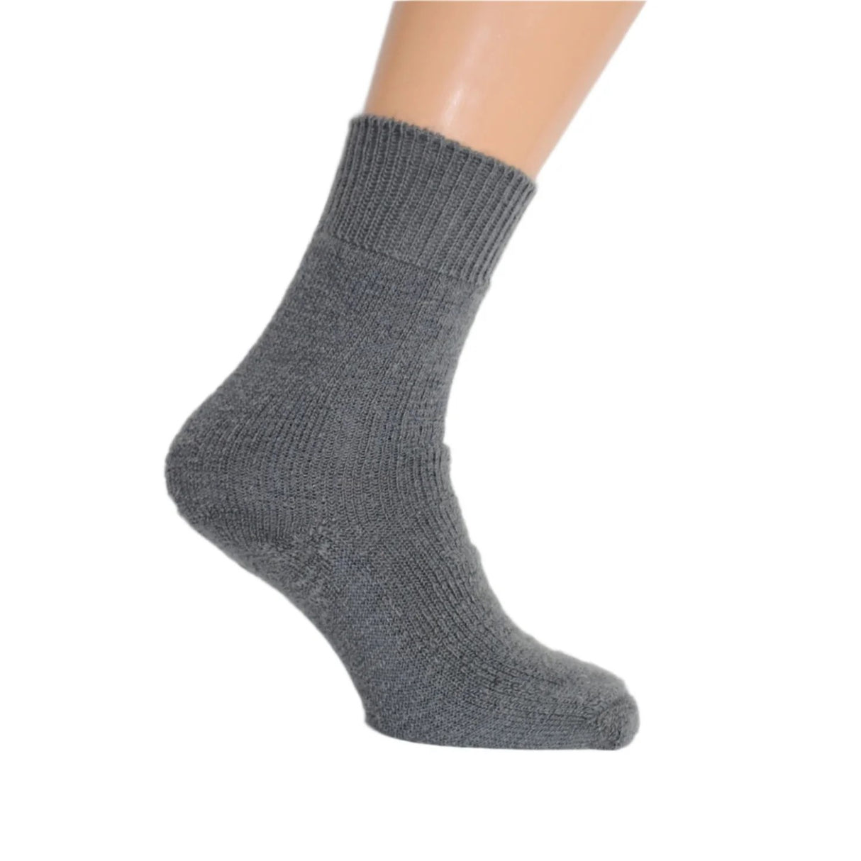 Great Glen Light Grey Walking Boot Mohair Socks