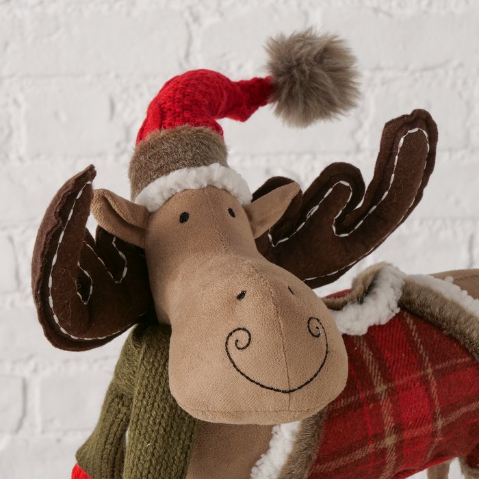 “Gerdy” Large Standing fabric Stag (45cm)