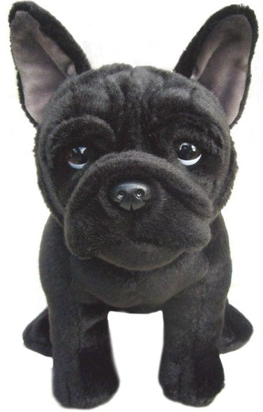 12 inch Black French Bulldog Soft Toy