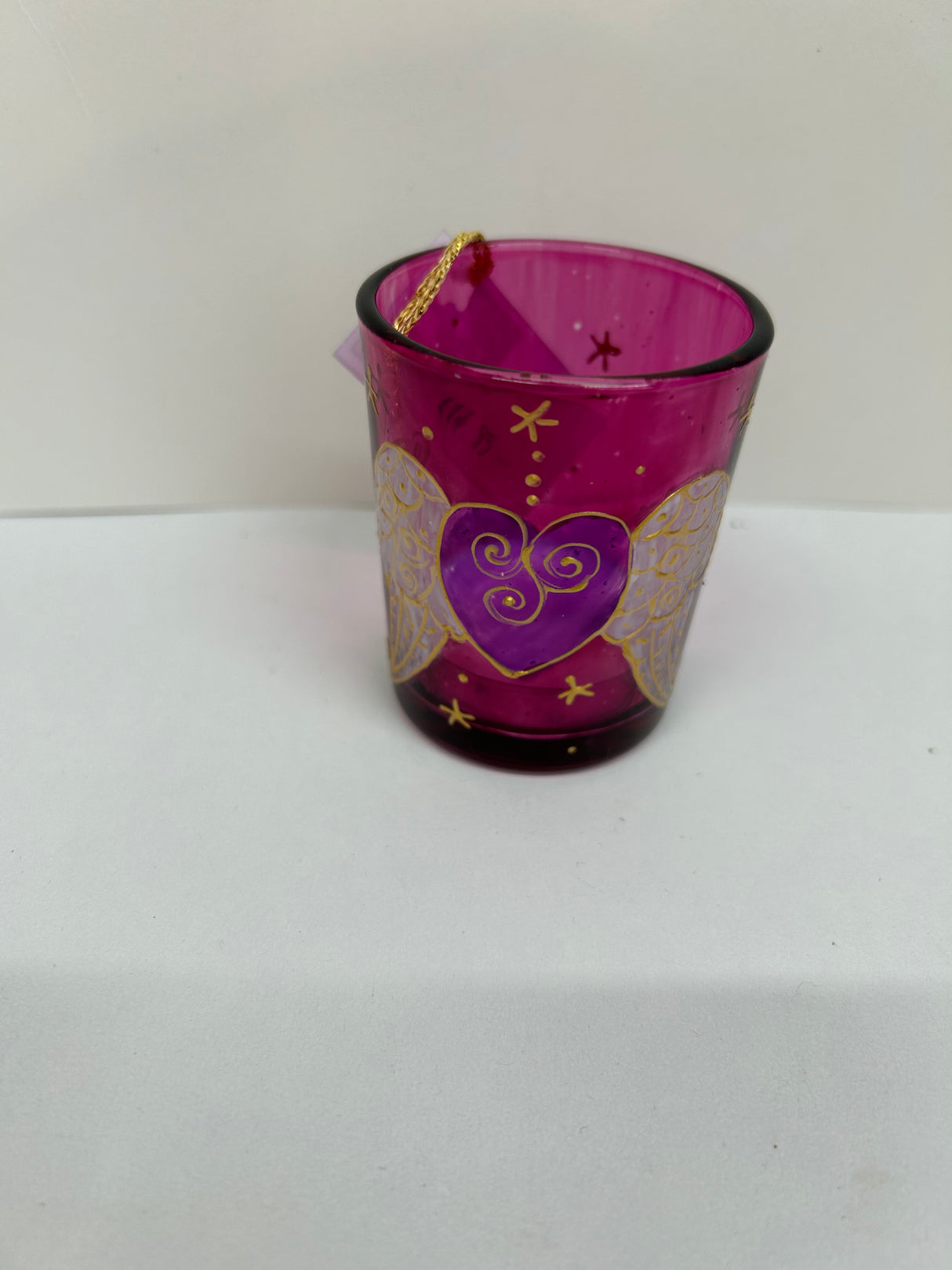 Angel Wings Small Candle Pot