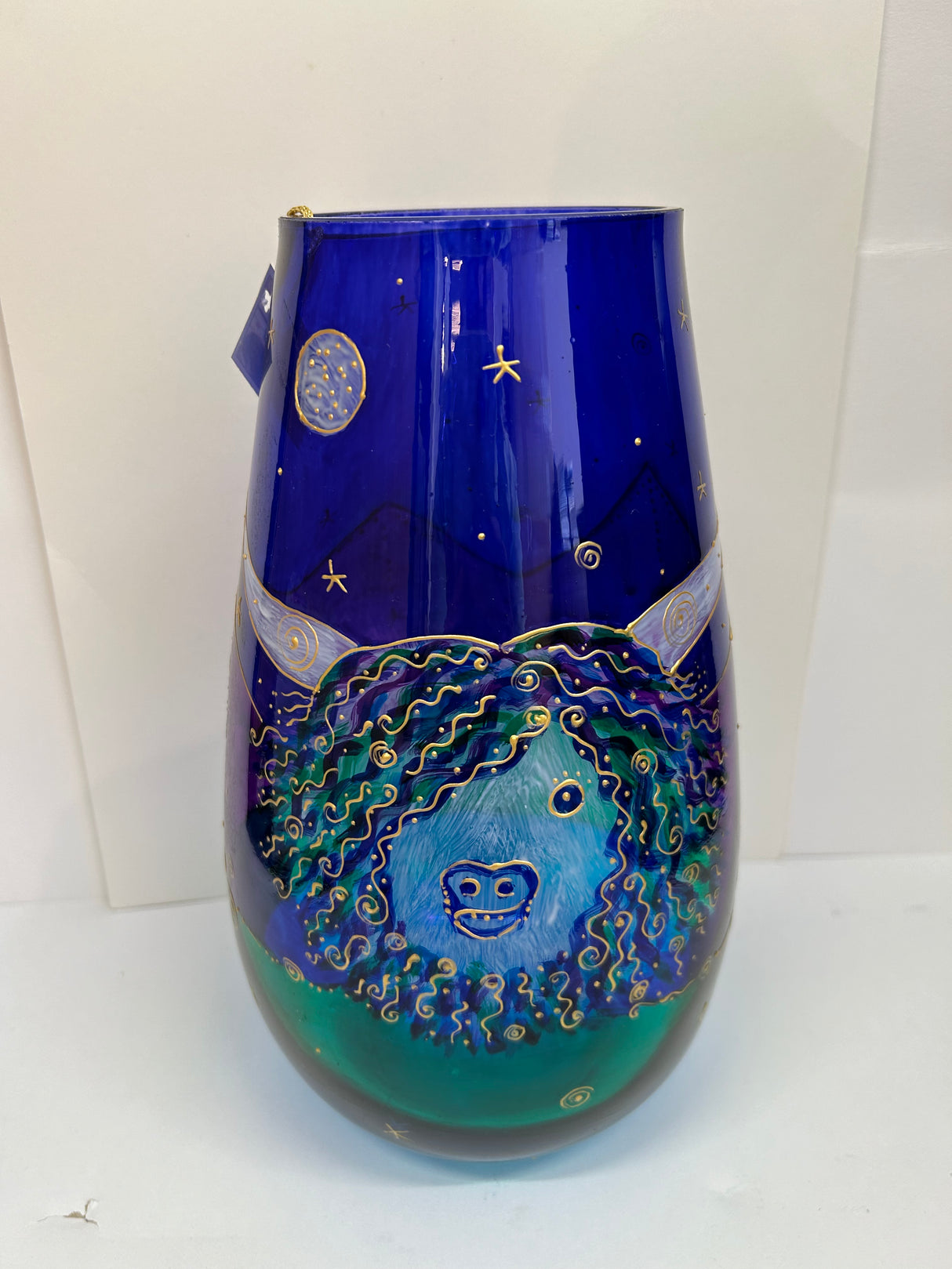 Highland Coo Large Bouquet Vase