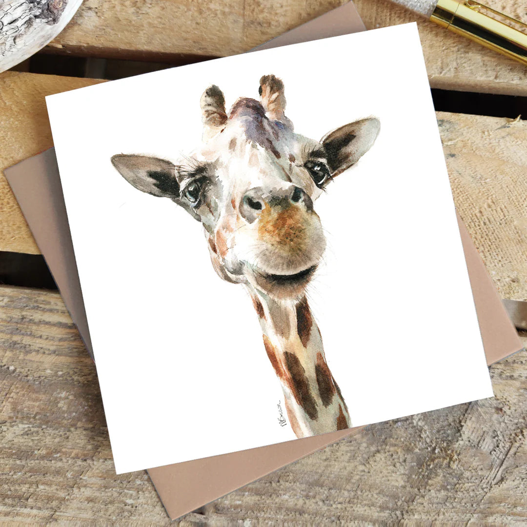Gerald Giraffe Greetings Card