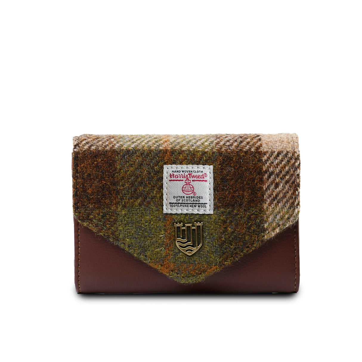 Chestnut Tartan Small Clasp Purse