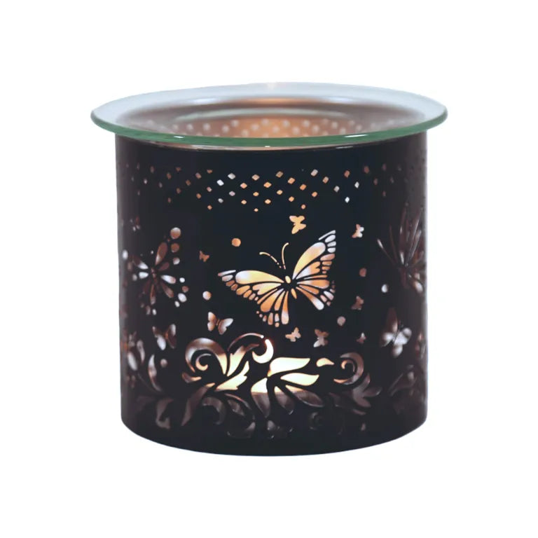 Butterfly Black 3 in 1 Wax Melter 10.5cm High