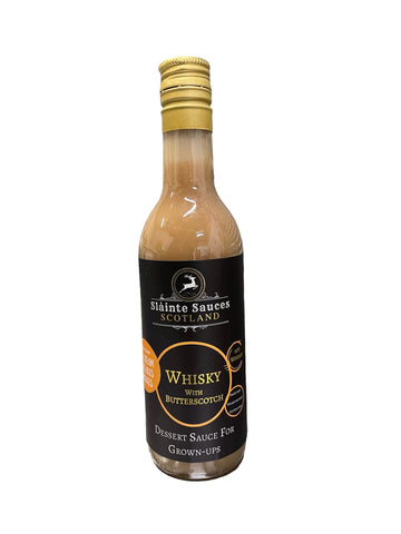 Whisky with Butterscotch Sauce