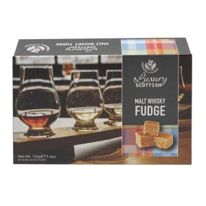 Glass in Barrel Malt Whisky Fudge Carton 150g