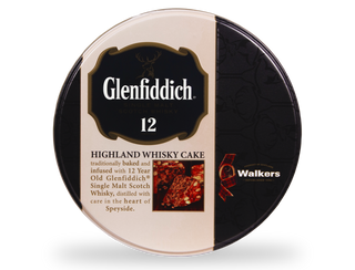 Glenfiddich Whisky Cake Tin 800g