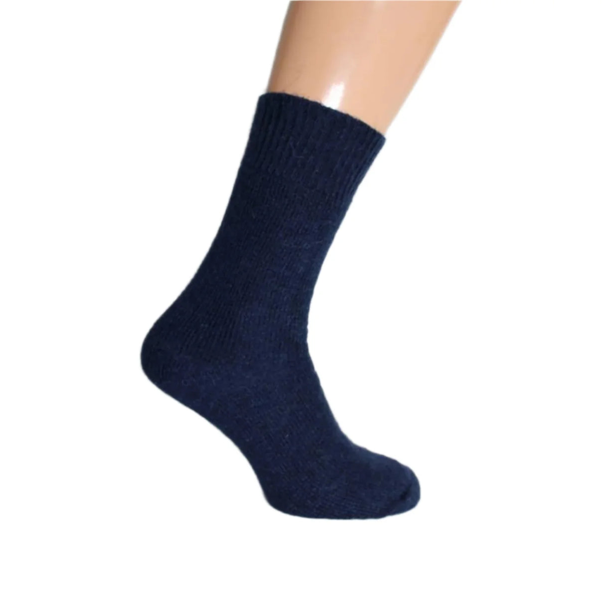 Great Glen Navy Walking Boot Mohair Socks