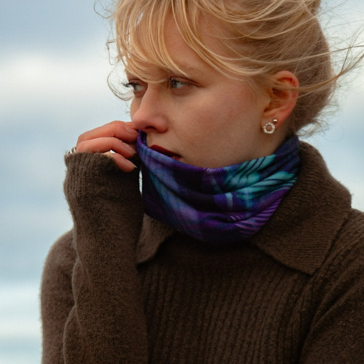 Fluorite Bamboo Neckwarmer