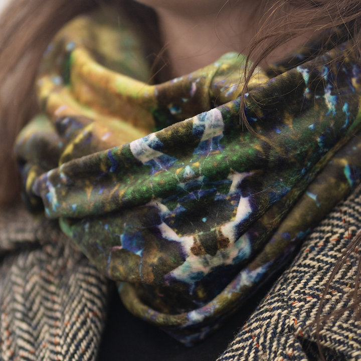 Cairngorm Velvet Infinity Scarf