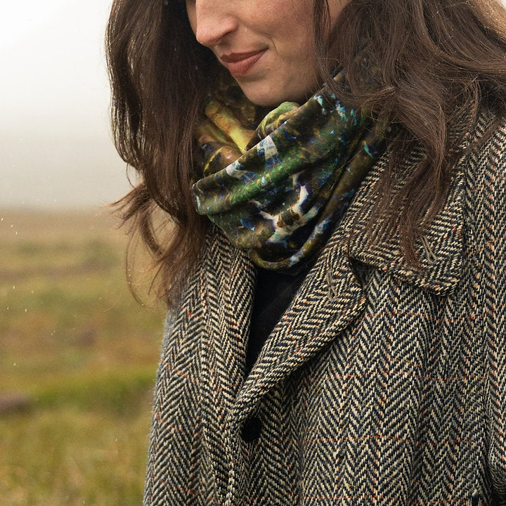 Cairngorm Velvet Infinity Scarf