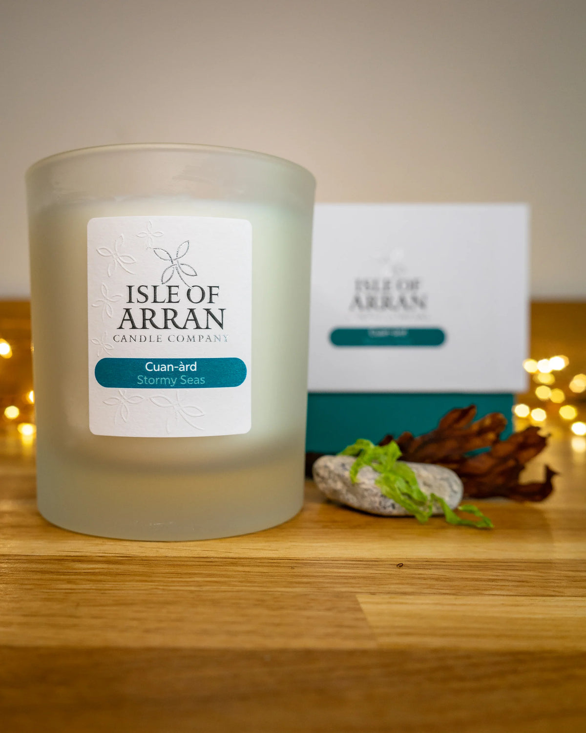 Cuan-ard (Stormy Seas) Candle Jar (Boxed) approx 40 hour burn time