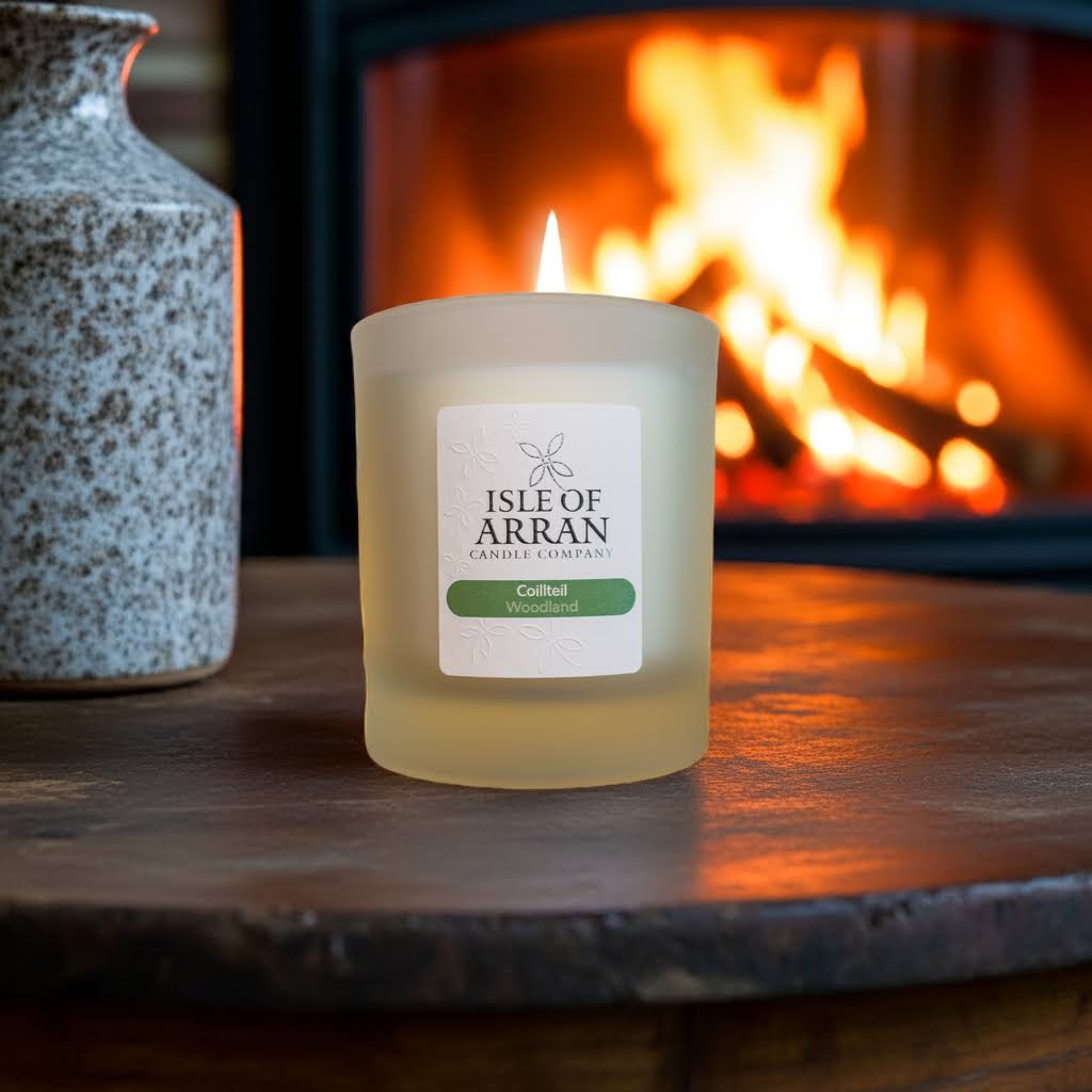 Coilteill (Woodland) Candle Jar (Boxed) approx 40 hour burn time
