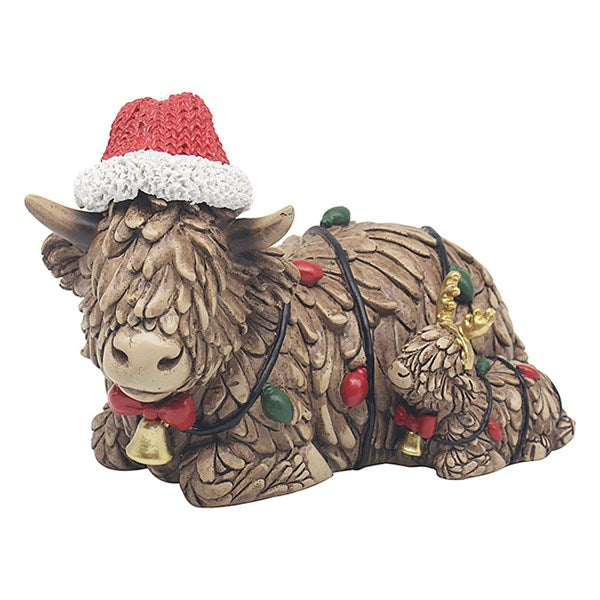 Hughie Christmas Cow & Calf