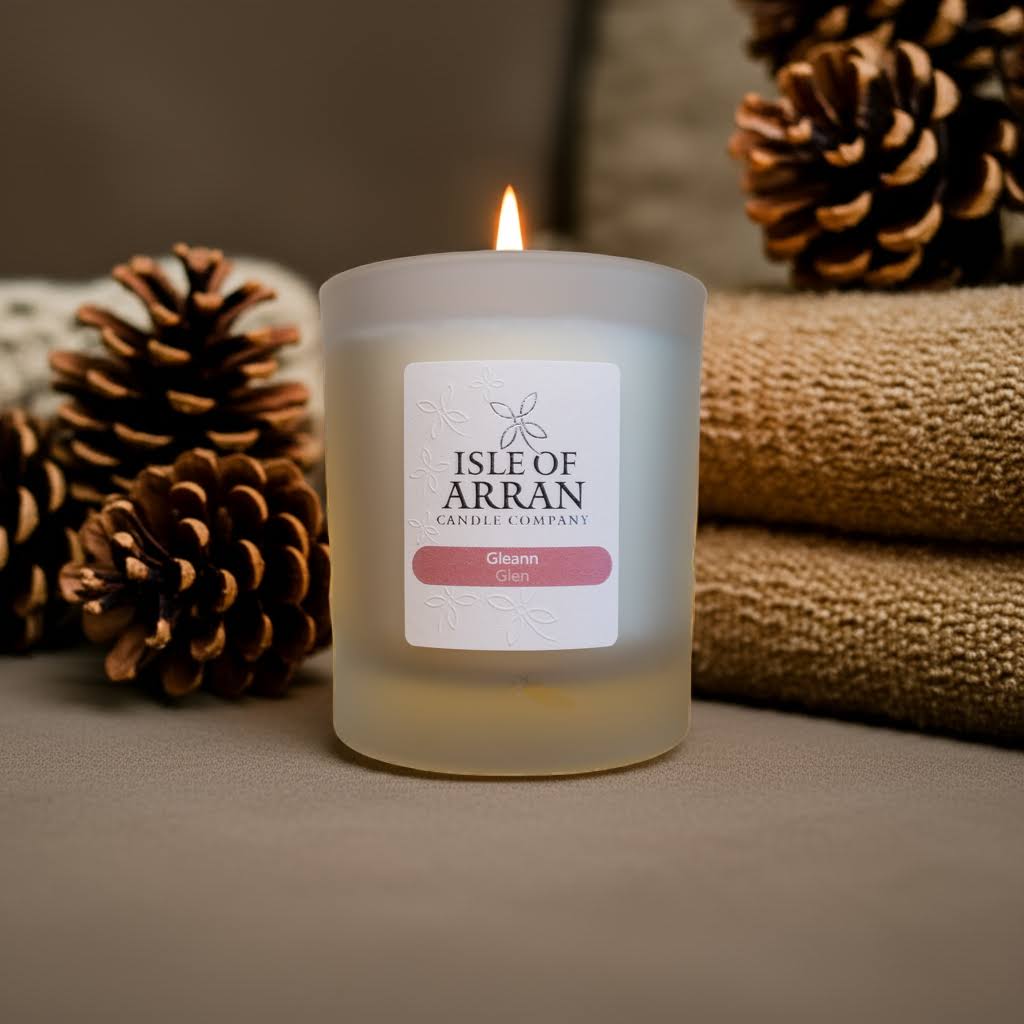 Gleann (Glen) Candle Jar (Boxed) approx 40 hour burn time