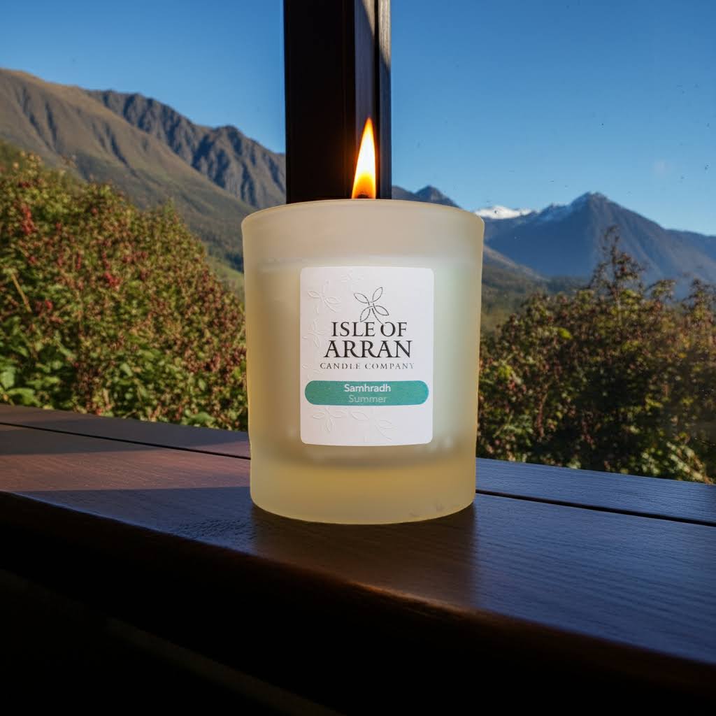 Samhradh (Summer) Candle Jar (Boxed) approx 40 hour burn time