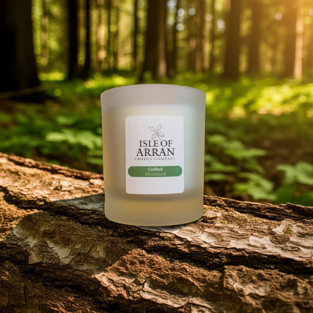 Coilteill (Woodland) Candle Jar (Boxed) approx 40 hour burn time