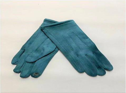 Teal Plain Glove (one size)
