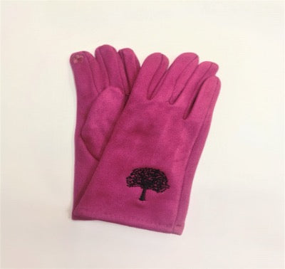 Fuchsia Tree of Life Glove (one size)