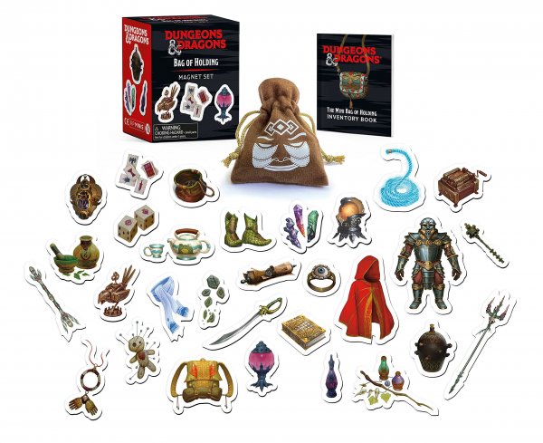 Dungeons & Dragons Bag of Holding Magnet Set