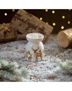 Frosted Forest Animals Ceramic Burner