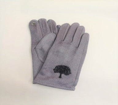 Grey Tree of Life Glove (one size)