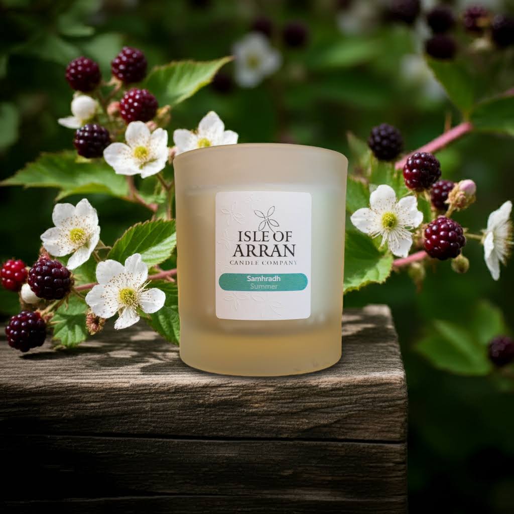 Samhradh (Summer) Candle Jar (Boxed) approx 40 hour burn time