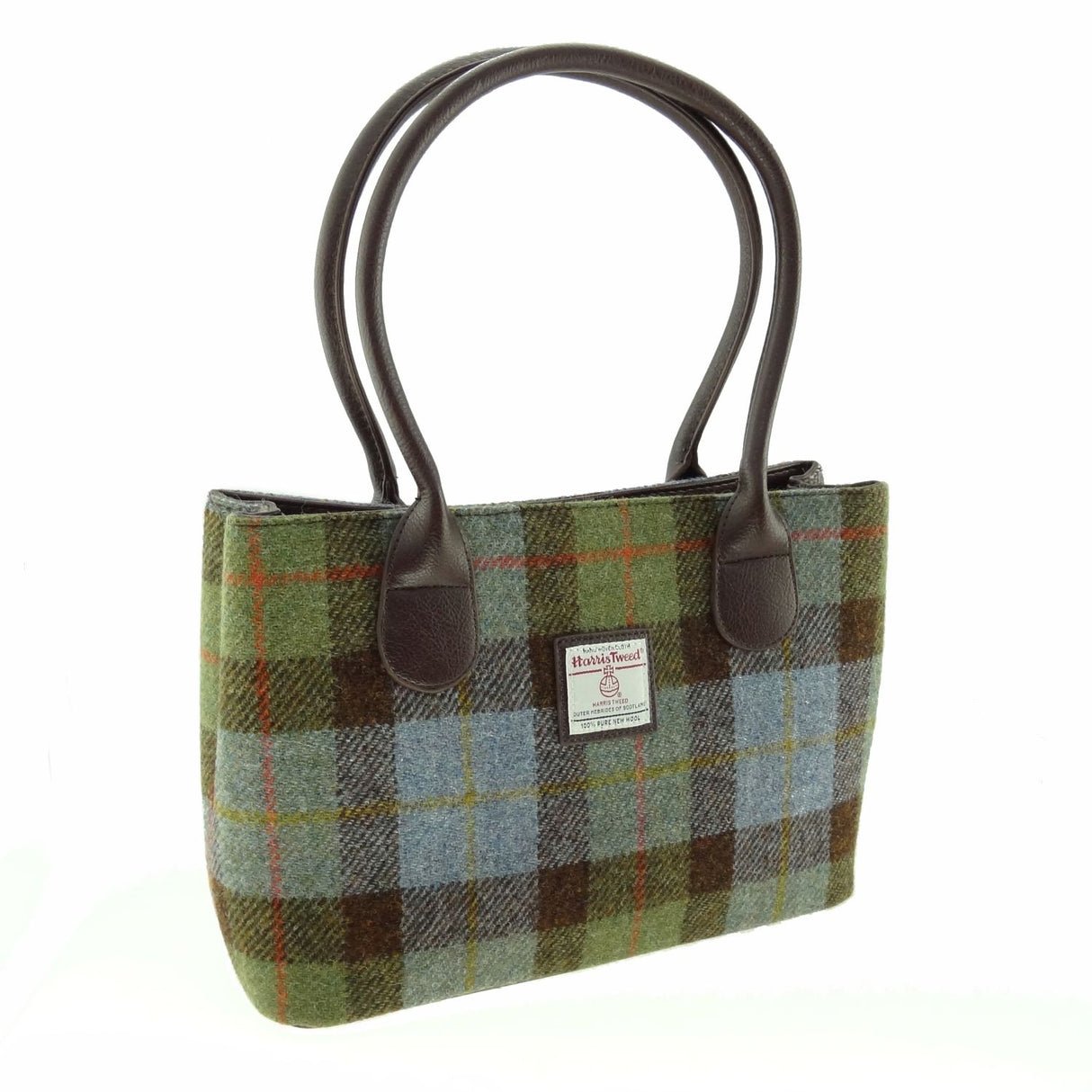 Cassley Harris Tweed Classic Large Bag MacLeod Tartan