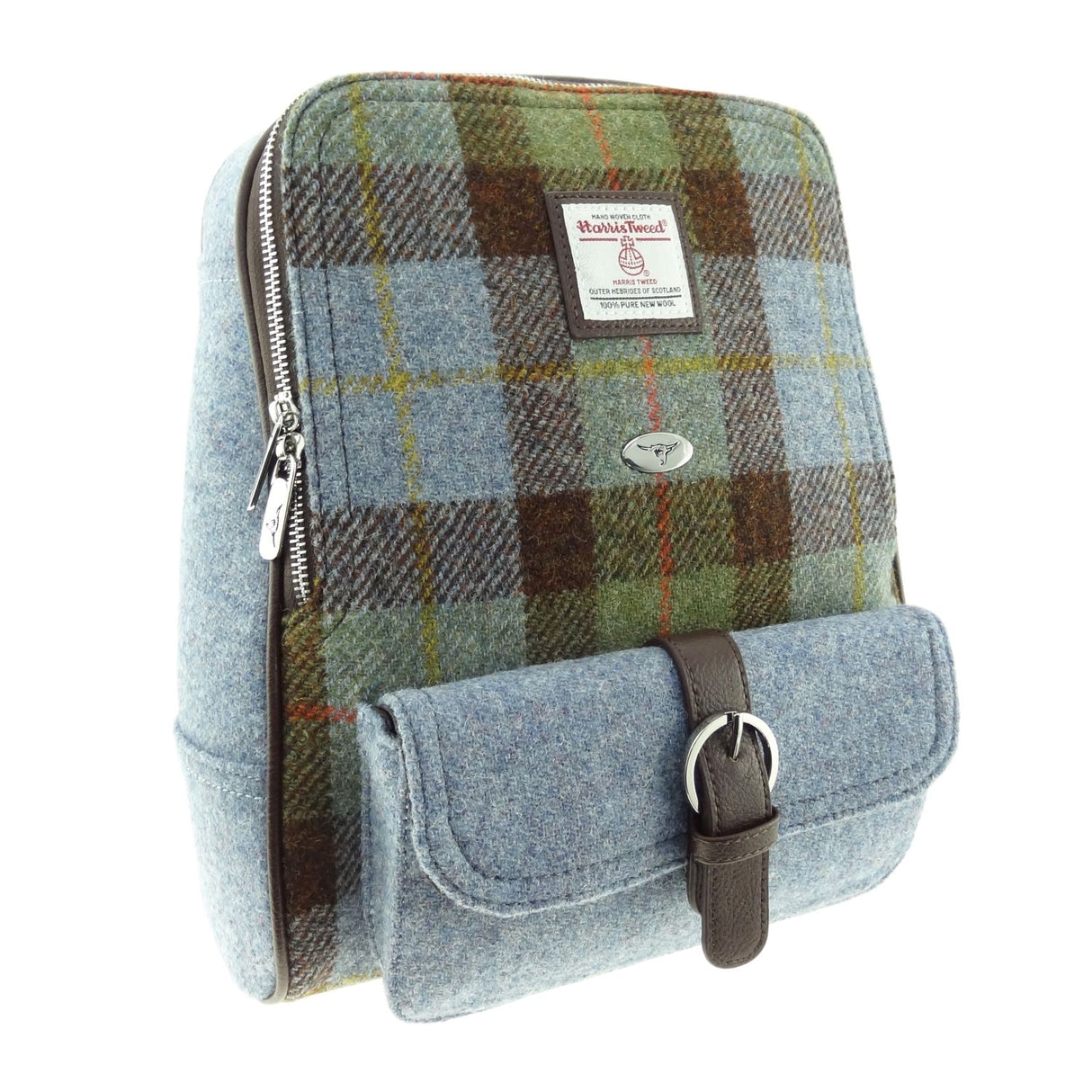Naver Harris Tweed Backpack MacLeod Tartan