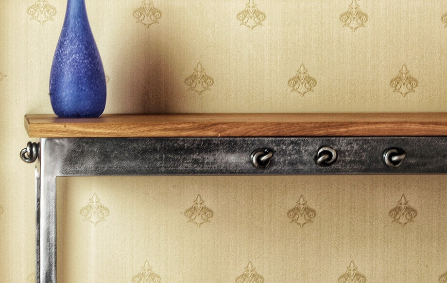 Jacobean Console Table With Oak Top